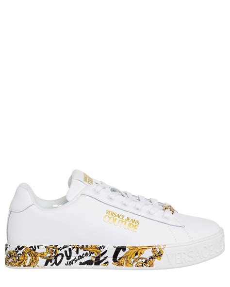 versace jeans sneakers white